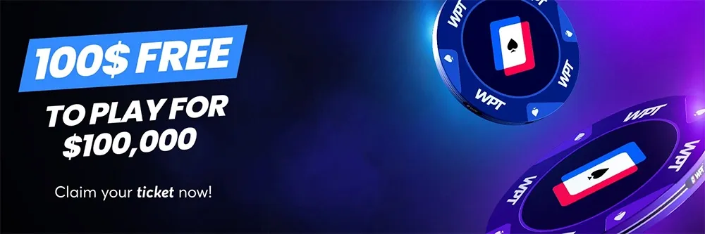 Open an Account at <a href='/article/1717584390/'>WPT</a>Global and Receive FREE $110 ticket!