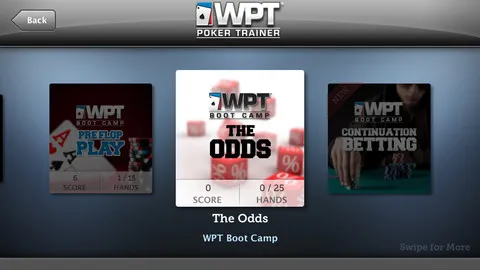 Download the WPT Poker Trainer App for Your New iPhone iPod or iPad – World Poker Tour
